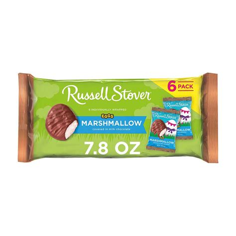 Buy RUSSELL STOVER Easter Marshmallow Milk Chocolate Candy Easter Eggs ...