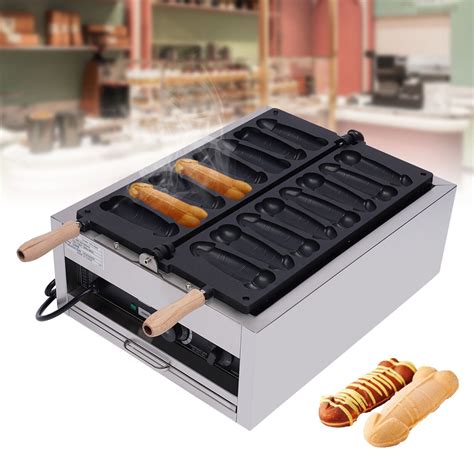 Buy Commercial Waffle Maker Pancake Baker Hot Dog Maker Nonstick 8 ...