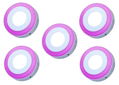 Buy Jikrik (6+3) 9 Watt LED Side Pink (3W) and White (6W) Round Surface ...