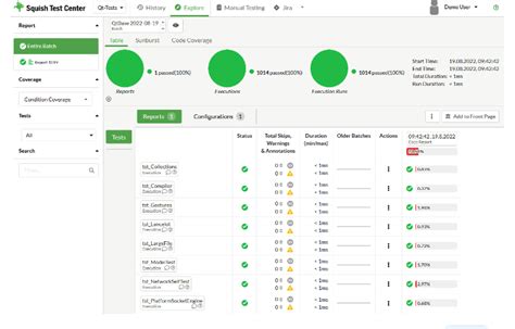 GUI Testing Tools 的图像结果