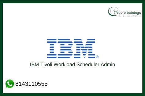 IBM Tivoli Workload Scheduler Admin Training Category IBM - Software ...