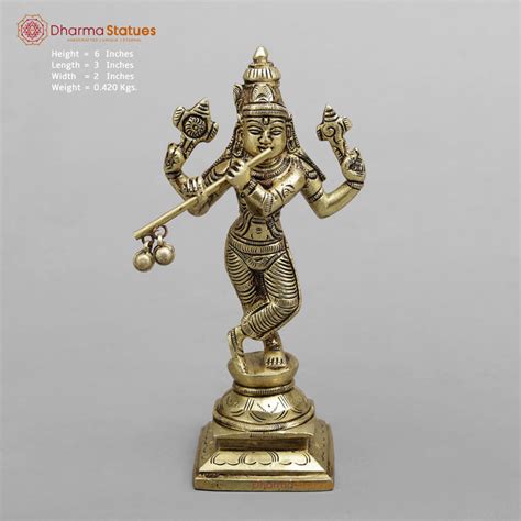 Buy Brass Vishnu Statue and Sculptures Online | Tirupati balaji Idols ...