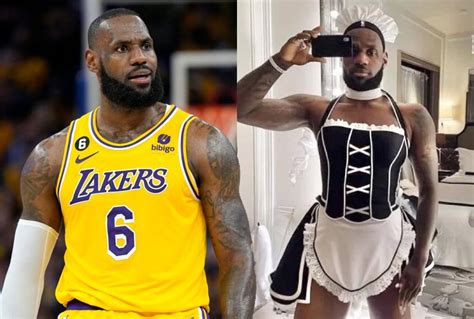 Photo Of LeBron James In A Seductive Maid Outfit Leaks Online And ...
