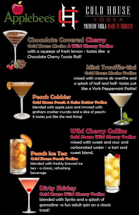 Apple Bees Drink Menu