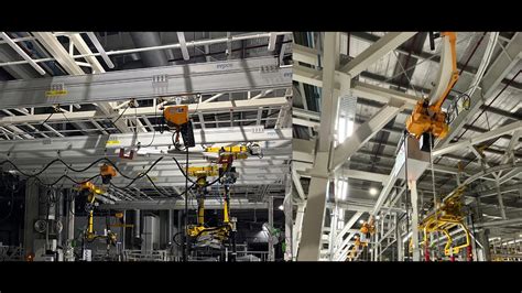 Kito Monorail Hoist and Bus Bar Solution for Engine Assembly | Case Study