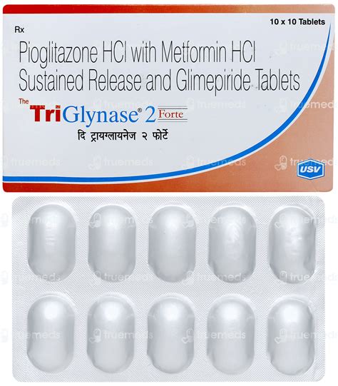 Triglynase 2 Forte Tablet: Uses, Side Effects, Price & Substitutes