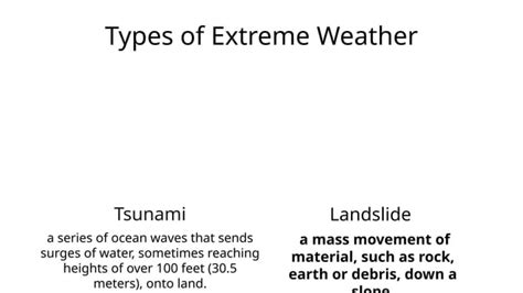 Extreme Weather Types 的图像结果
