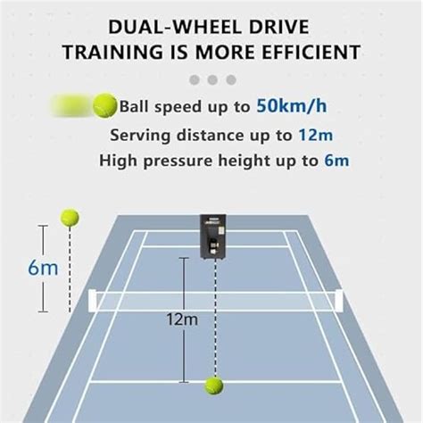 WEIMILOR Portable Tennis Ball Machine, Automatic Tennis Ball India | Ubuy