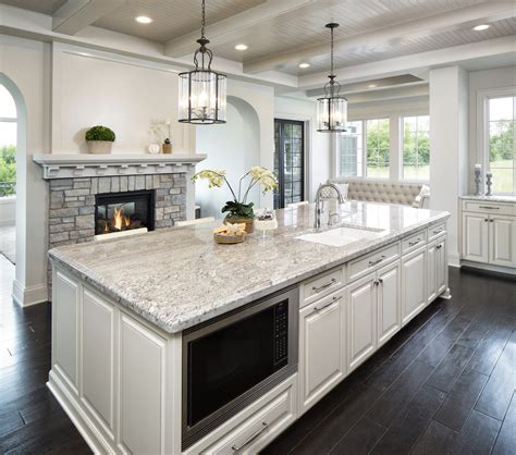 25 Fantastic White Granite Kitchen Countertops - Home Decoration and ...