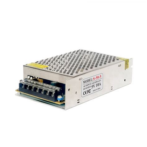 Metal case AC/DC Power Supply - 5V 10A – Voltaat