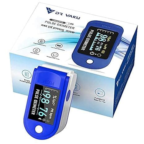 DR VAKU® Swadesi Pulse Oximeter Fingertip, Blood Oxygen Saturation ...