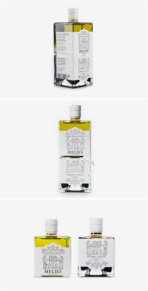 Melies gift set. Olive oil and vinegar in one. Two identical bottles ...