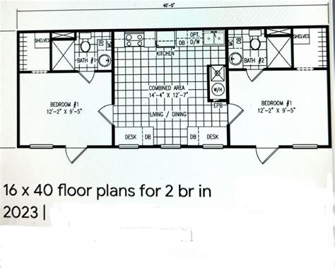 14x60 Floor Plans
