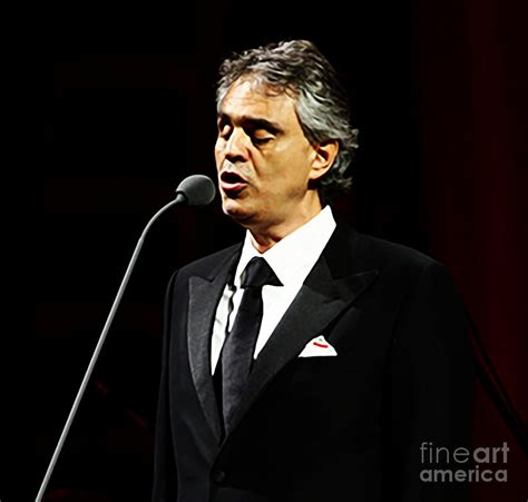 Andrea Bocelli singing in Cathedral Photograph by Dimsky Dimas | Fine ...