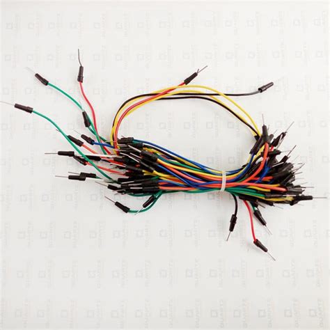 Breadboard Jumper Wires/Cables - 65 Cables (Male to Male ...