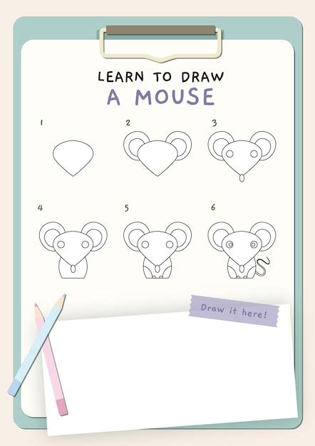 Image result for Mouse Tutorial Drawing Looking Over Ledge