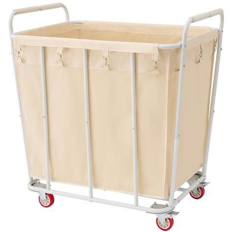 Amazon.com: Hoctieon Large Rolling Laundry Hamper with Wheels, Laundry ...