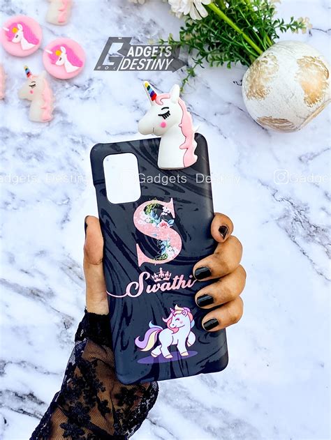 Liquid Pattern Unicorn Name Case – Gadgets Destiny
