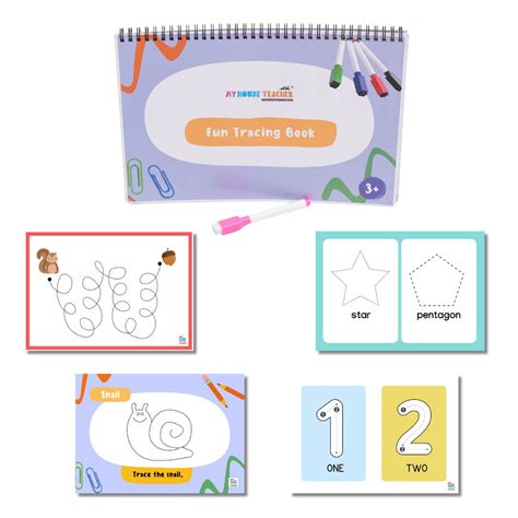 Two in One Busy Binder Book Set for 2 to 4 year toddlers – My House Teacher