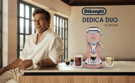 De’Longhi Dedica Duo Cold Brew Espresso Machine with Milk Frother, 15 ...