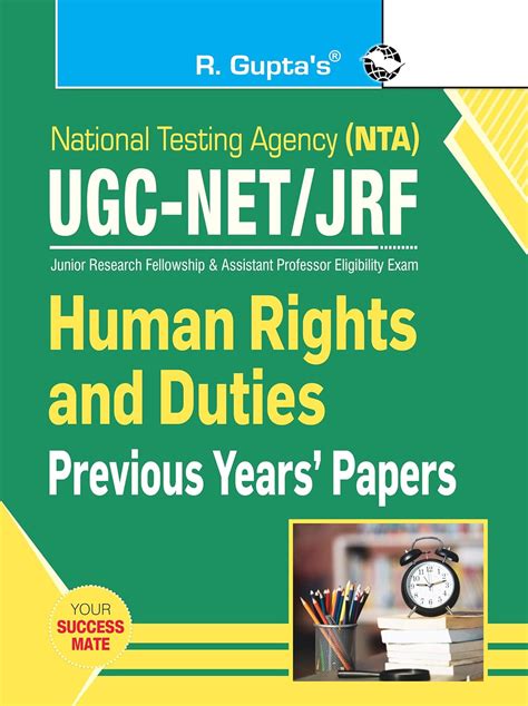 NTA-UGC-NET/JRF: Human Rights and Duties (Paper II)—Previous Years ...