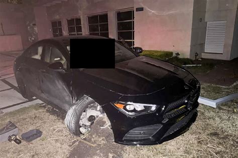 A teen crashed a car into a $17 million home causing $30,000 in damage ...