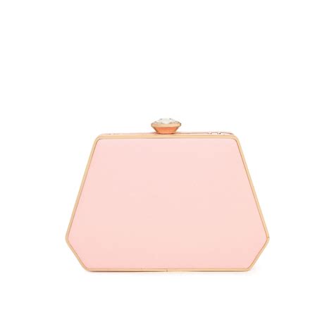 Buy Kleio Unique Shaped Box Clutch Online