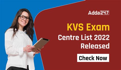 KVS Exam Centers List 2023 for TGT PGT PRT & Principal Post