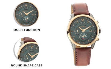 Titan Maritime Analog Green Dial Men's Watch NM1830KL02/NN1830KL02 ...