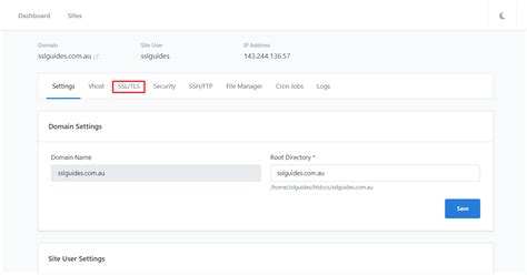 CloudPanel SSL/TLS Installation Guide | SSLTrust