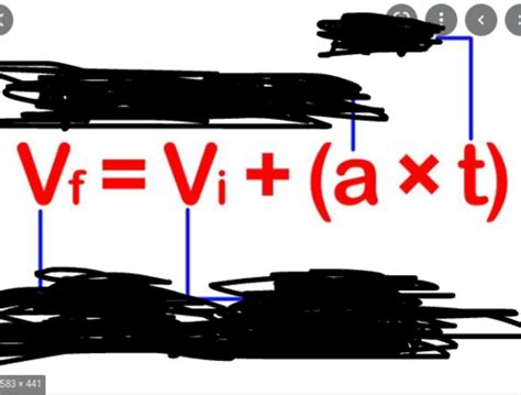 Image result for Calculate Final Speed From Acceleration