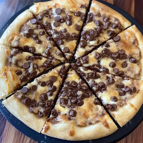Easy Chocolate Chip Dessert Pizza Recipe - Recipes by Clare