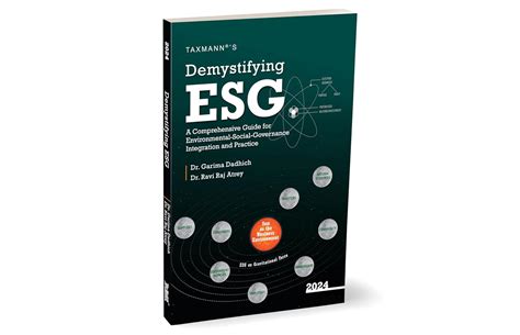 Buy Taxmann's Demystifying ESG – Combining a theoretical understanding ...