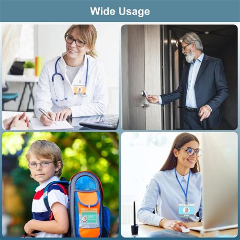 3x4 Inch Name Badge Holders - Fushing Clear Plastic India | Ubuy