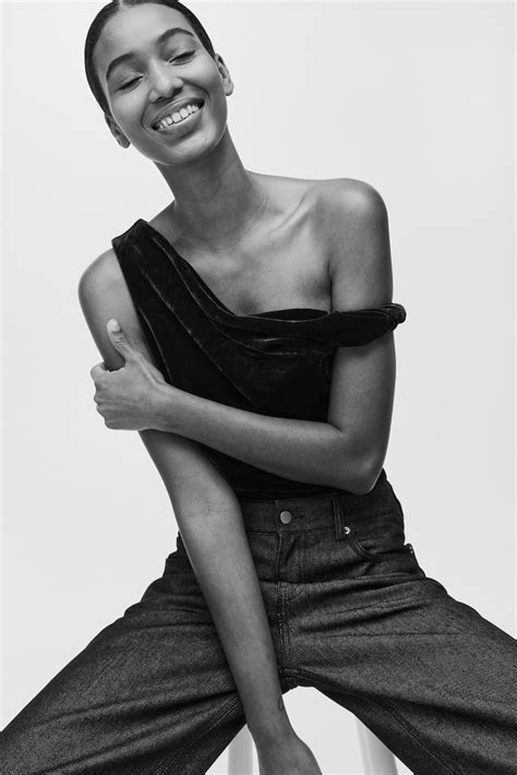 Women's Dark green One-shoulder top | H&M IN