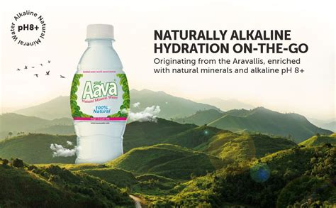 Aava Naturally Alkaline Mineral Water 500ml | (Origin Aravalli Hills ...
