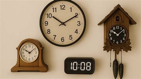 The Different Types of Clocks – Complete Guide – CasaClock®