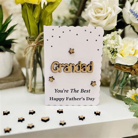 Father's Day Card For Dad, Grandad, Daddy By Craft Heaven Designs
