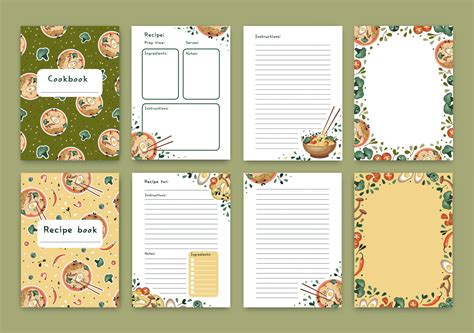 Awesome Recipe Book Blank at Stephen Bobo blog