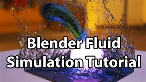 Blender 2.9 Fluid Simulation Tutorial 的图像结果