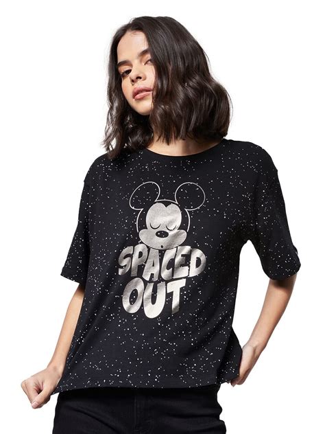 Buy The Souled Store Women Official Disney: Spaced Out ft. Mickey Mouse ...