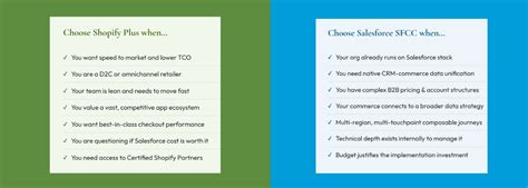 Shopify or Salesforce: Which is Better for Enterprise Ecommerce?