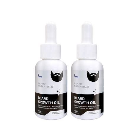 ForMen Beard Growth Oil | Jojoba Oil, Vitamin E | Promotes Beard Growth ...