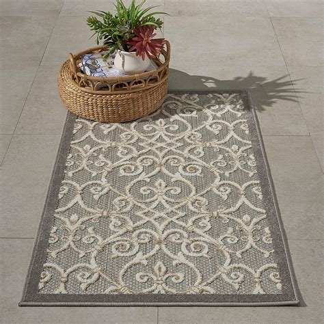 Buy Nourison Aloha Indoor/Outdoor Natural 2'8" x 4' Area Rug ...