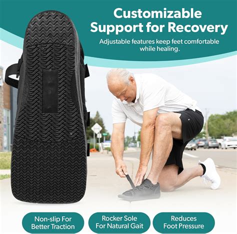 BraceAbility Post Op Shoe Foot Brace - Orthopedic India | Ubuy