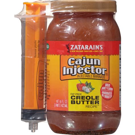 Zatarain's Cajun Injectors Creole Butter Recipe Injectable Marinade ...