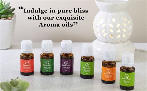 ASIAN AURA Aroma Diffuser Oil Set - English Lavender, Rosy Romance ...