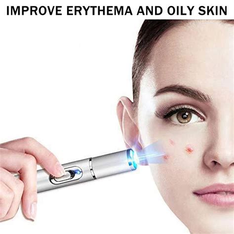 Acne Laser Pen Portable Blue Light Laser Therapy Pen Wrinkle Removal ...