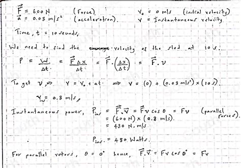 Image result for Power Formula Using Force