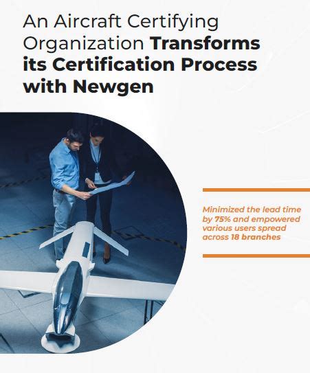 An Aircraft Certifying Organization Transforms Certification Process